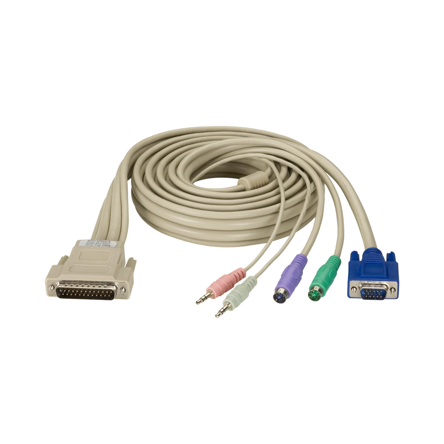 Black Box 6ft KVM CPU Cable with VGA, PS/2 & Audio — Being Shipped