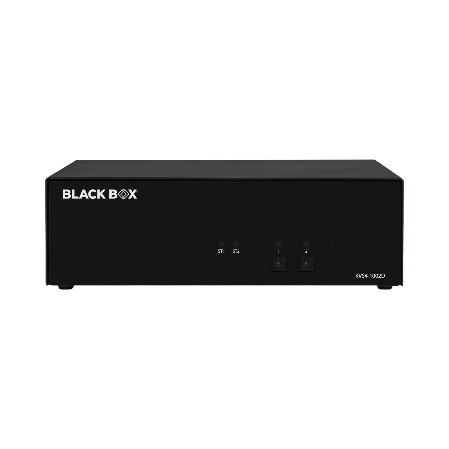 Black Box Secure Single-Monitor 2-Port KVM Switch with DVI-I Interface — Being Shipped