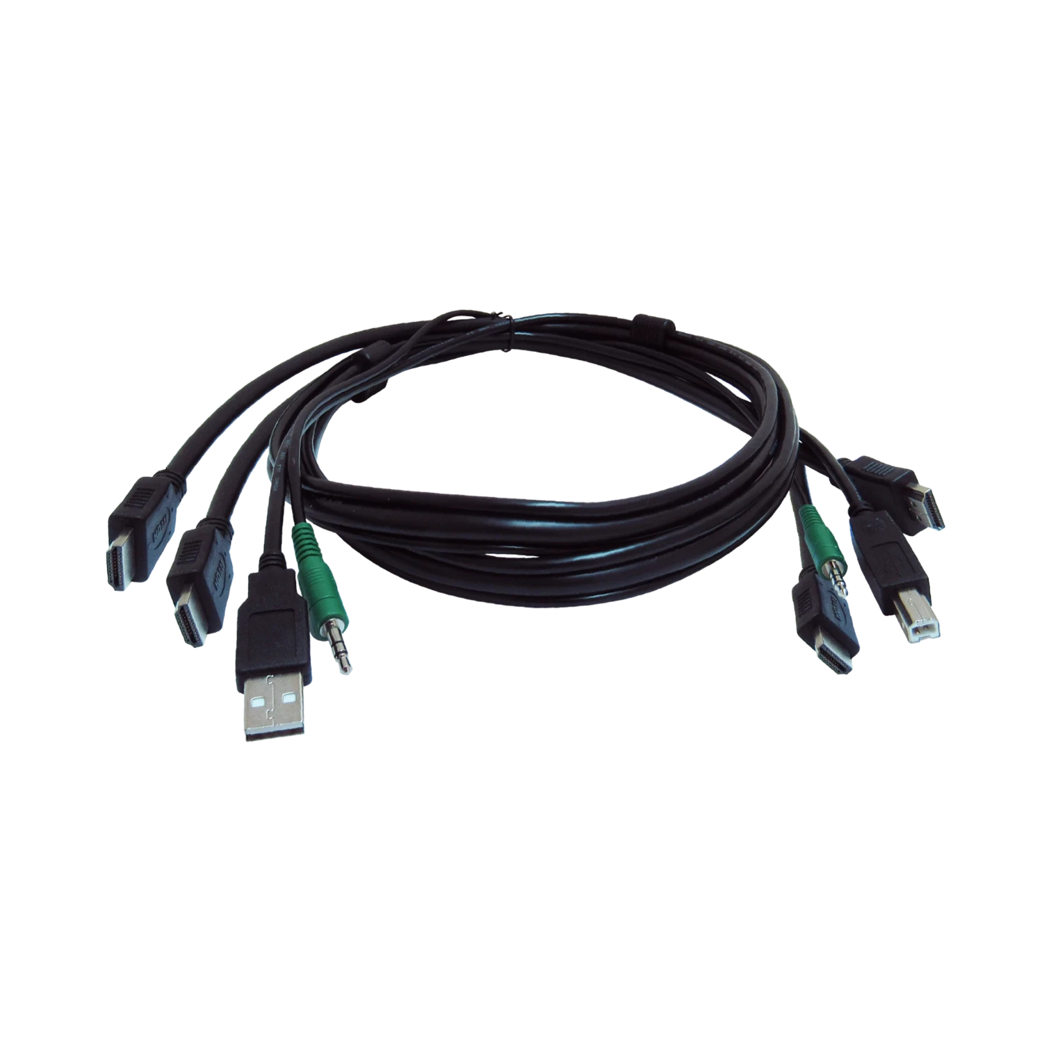 Black Box Secure KVM Cable with USB, HDMI & 3.5mm Audio — Being Shipped