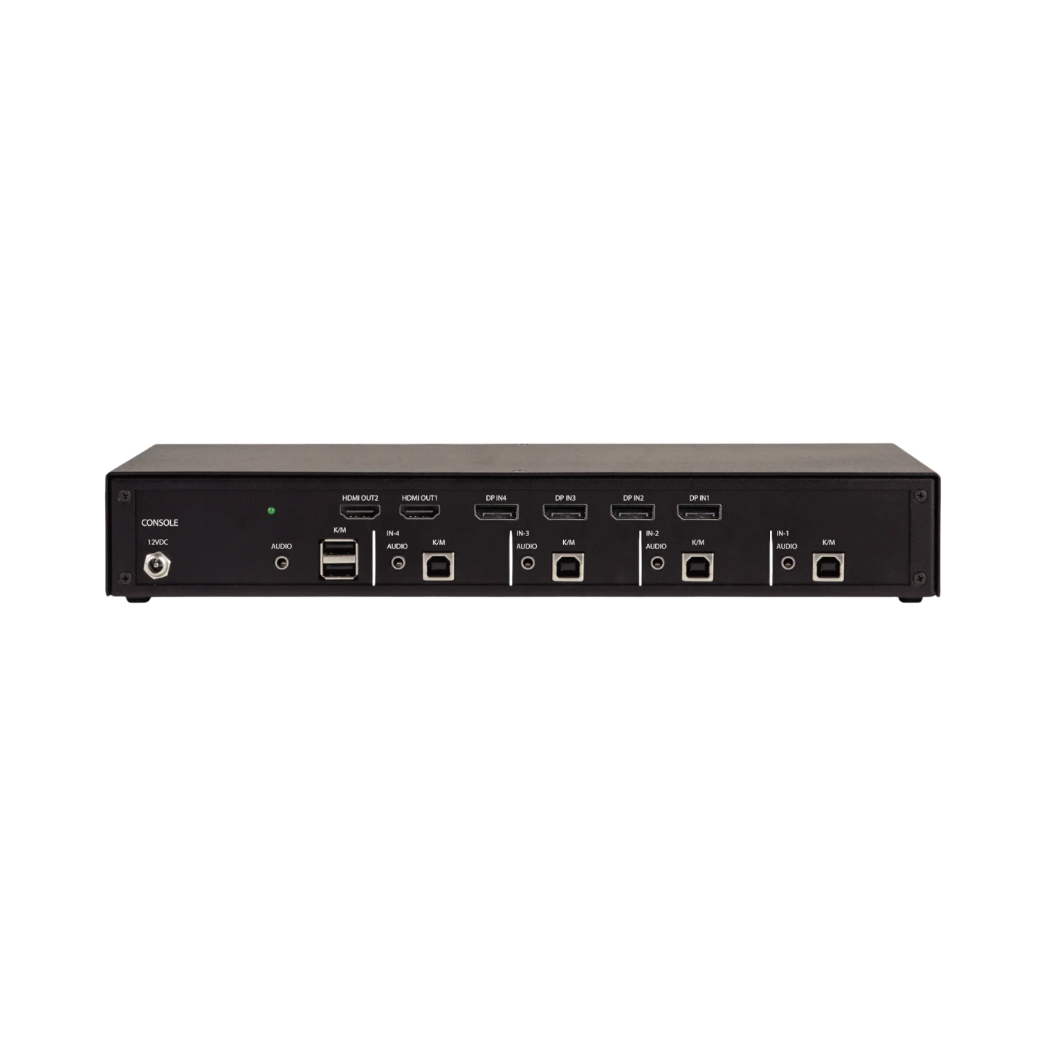 Black Box Secure 4-Port NIAP 4.0 KVM Switch with DisplayPort MST — Being Shipped