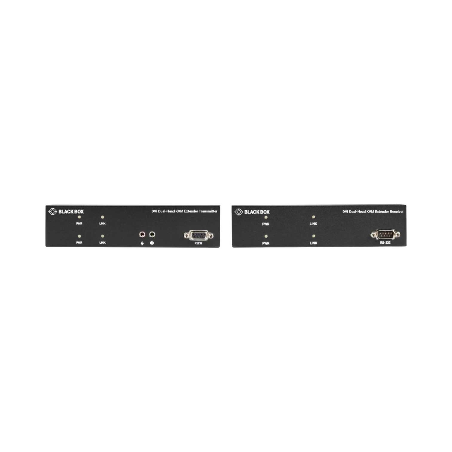 Black Box KVX DVI-D Dual-Monitor KVM Extender Kit over Fiber — Being Shipped