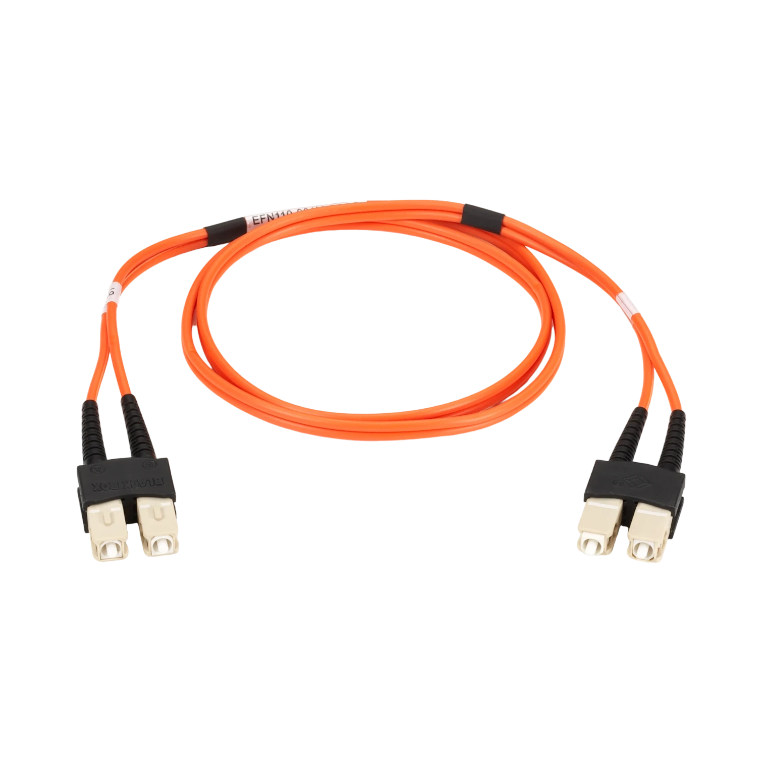 Black Box 3.2ft 62.5/125 Multimode SC-SC Fiber Optic Cable PVC (Orange) — Being Shipped