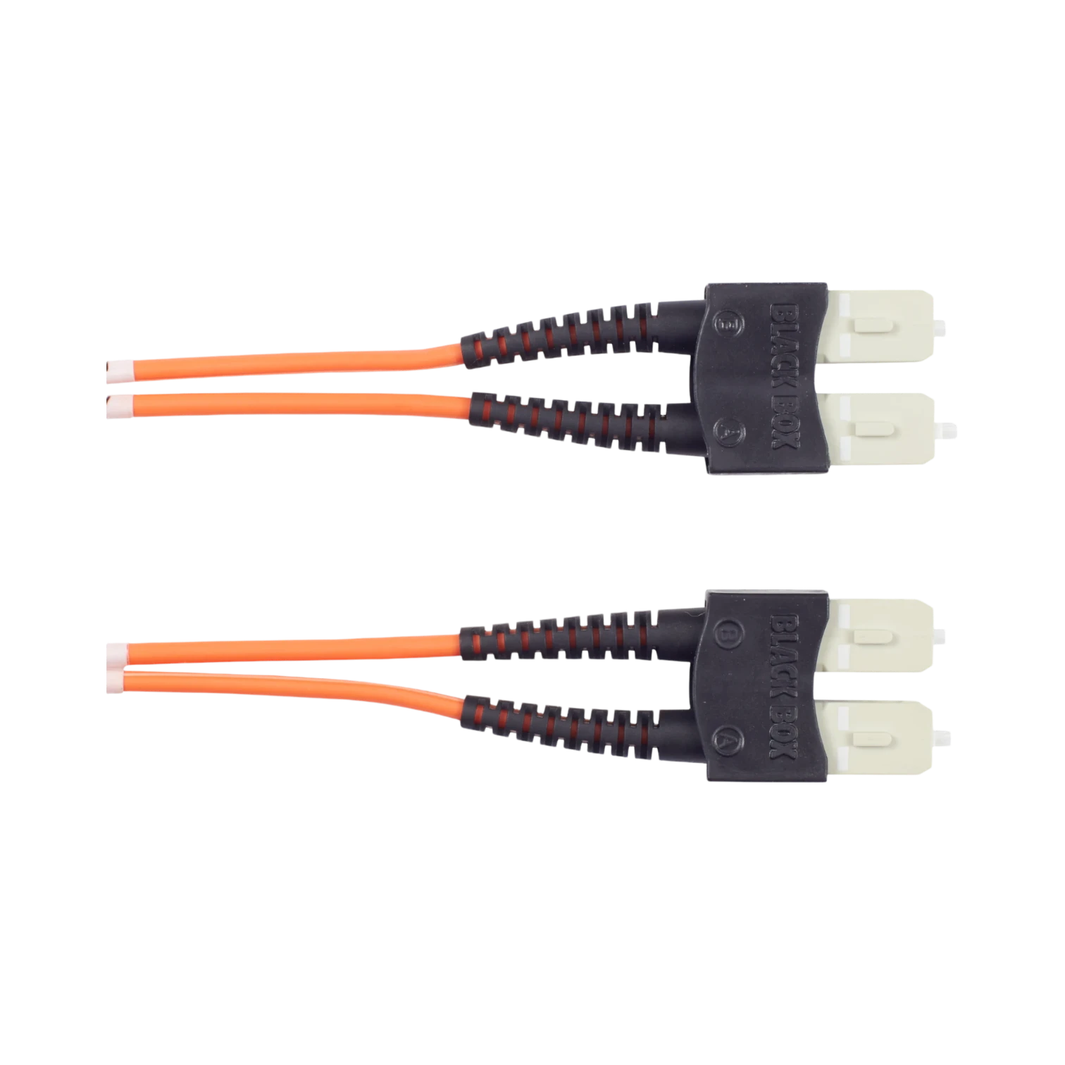 Black Box 3.2ft 62.5/125 Multimode SC-SC Fiber Optic Cable PVC (Orange) — Being Shipped