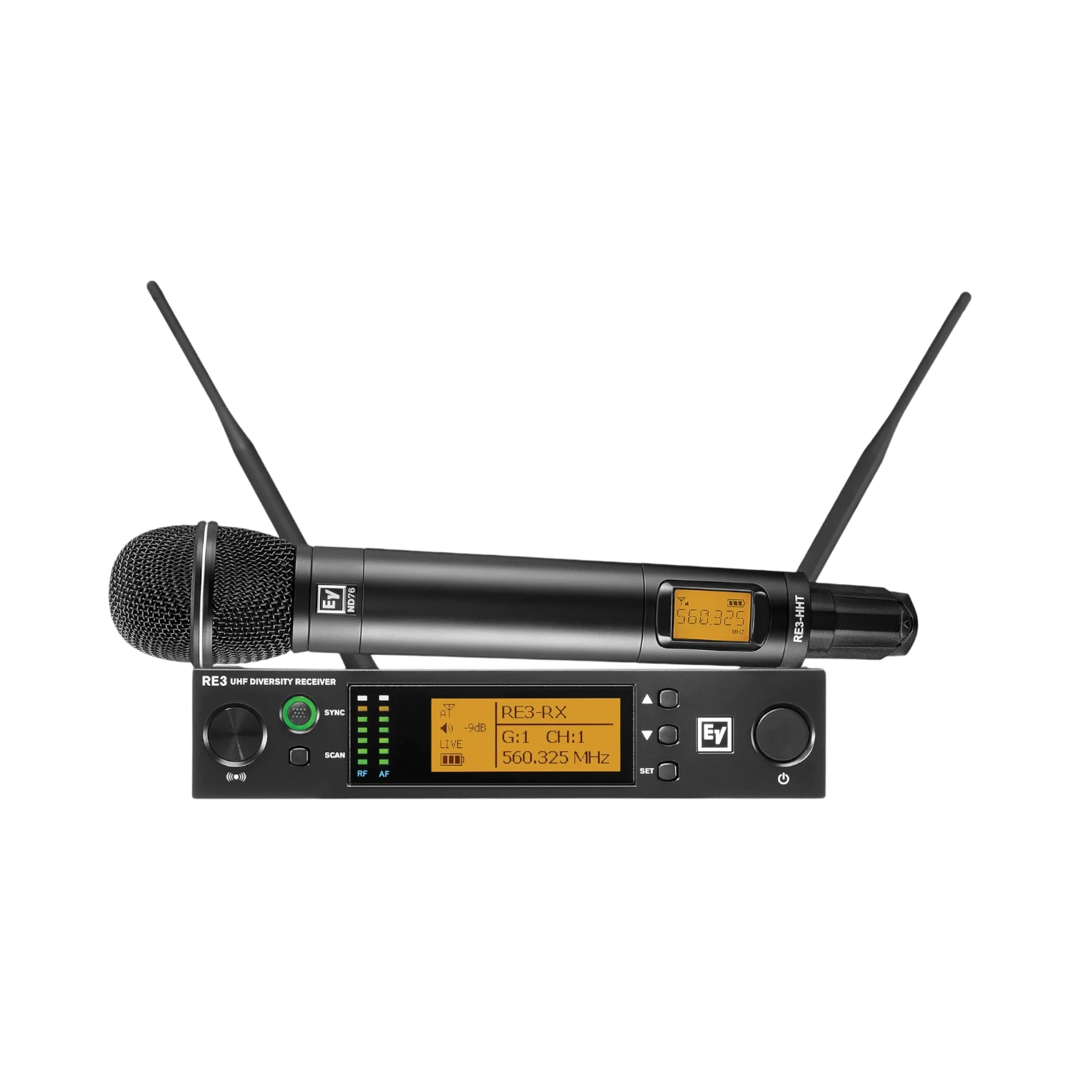 Electro-Voice RE3-ND76 Wireless Handheld Microphone System — Being Shipped