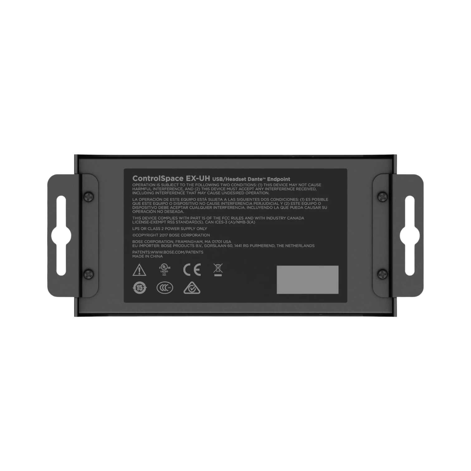 Bose Professional ControlSpace EX-UH Dante Endpoint — Being Shipped