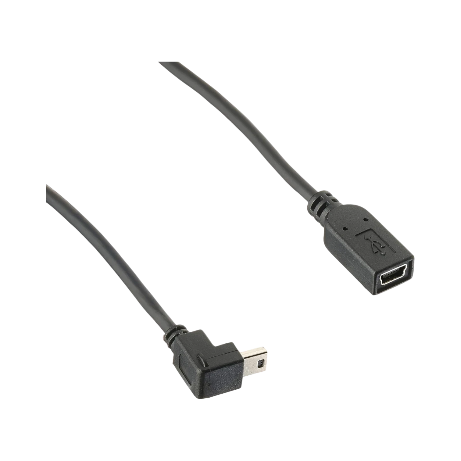 Brother 6" 90° USB Mini-B to Mini-B Extension Cable — Being Shipped