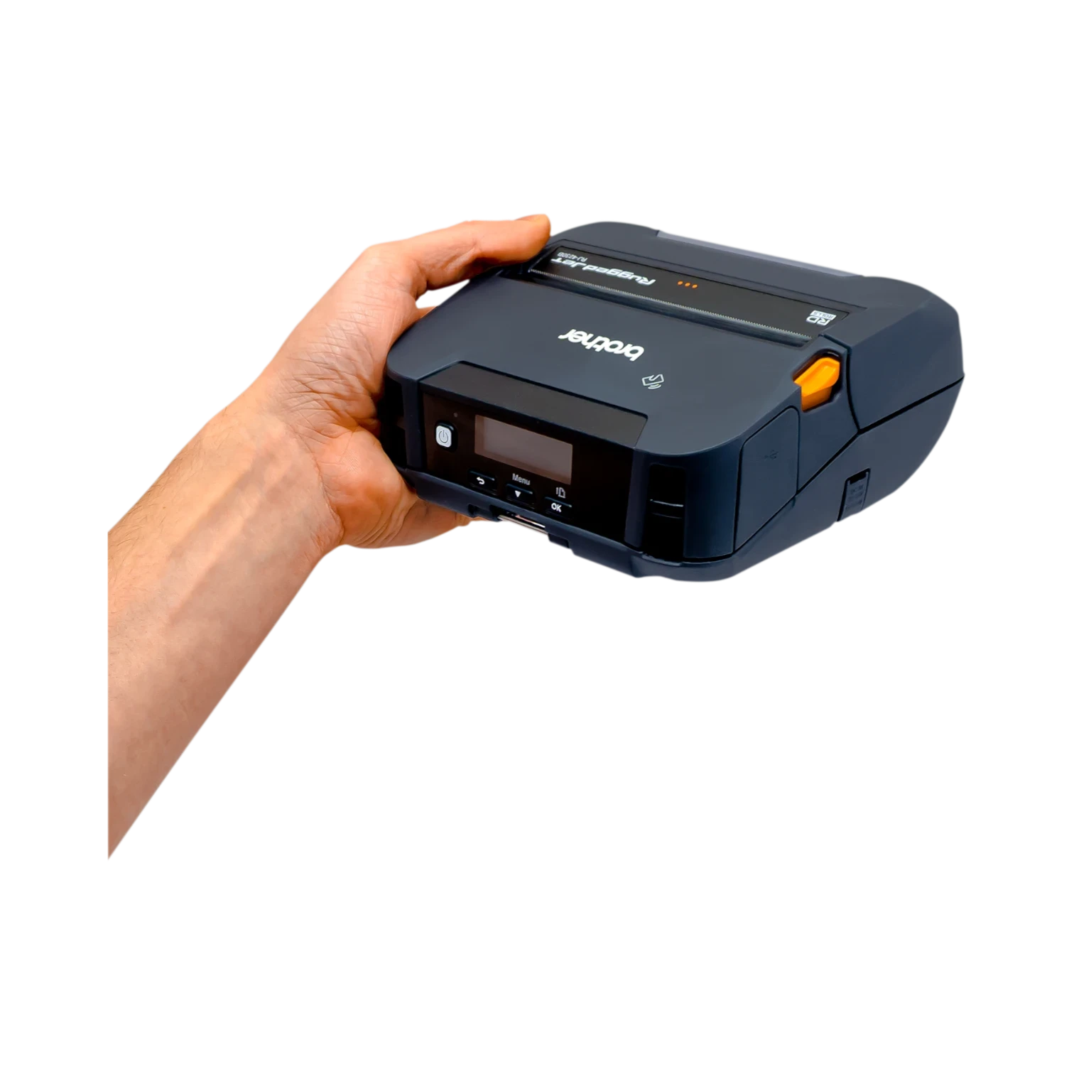 Brother RuggedJet RJ4250WBL 4" Direct Thermal Mobile Printer — Being Shipped