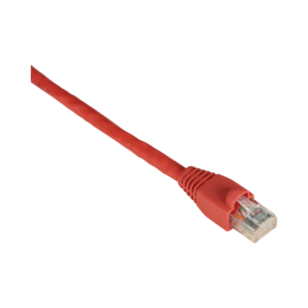 Black Box 20ft GigaTrue CAT6 550MHz Snagless Ethernet Patch Cable (Red) — Being Shipped