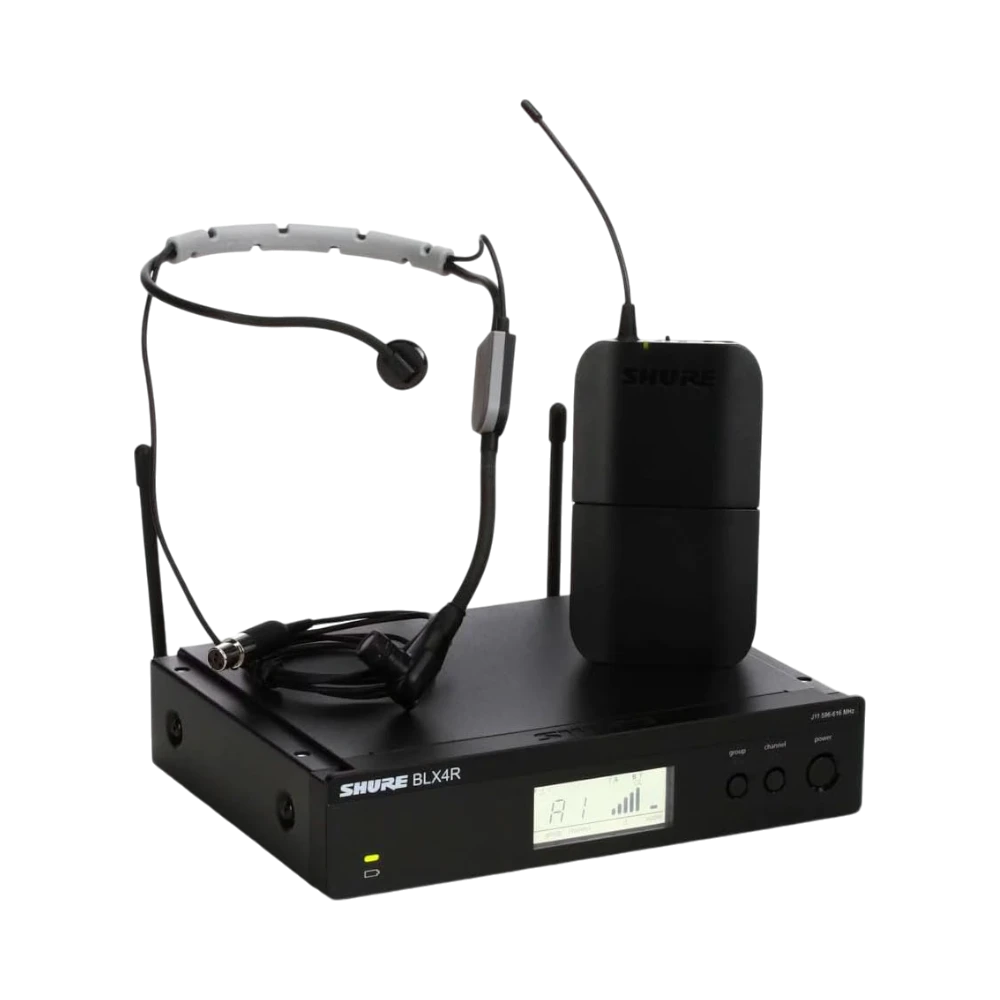 Shure BLX14R/SM35 Rackmount Wireless Cardioid Performance Headset Microphone System — Being Shipped