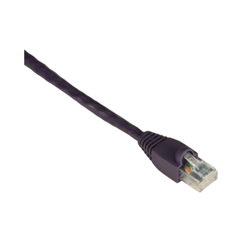 Black Box 5ft CAT6 550MHz Snagless Ethernet Patch Cable (Purple) — Being Shipped