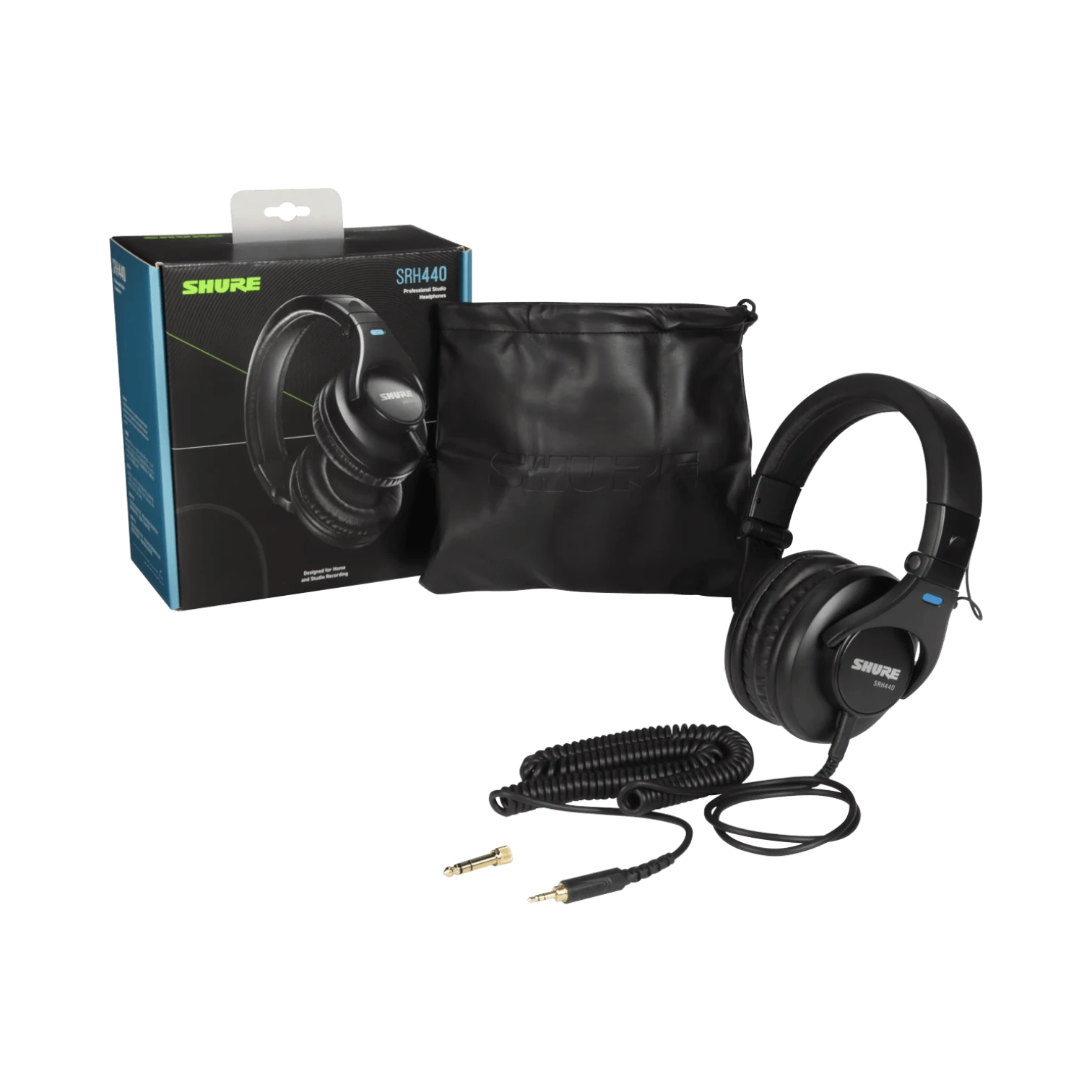 Shure SRH440 Closed-Back Over-Ear Studio Headphones — Being Shipped