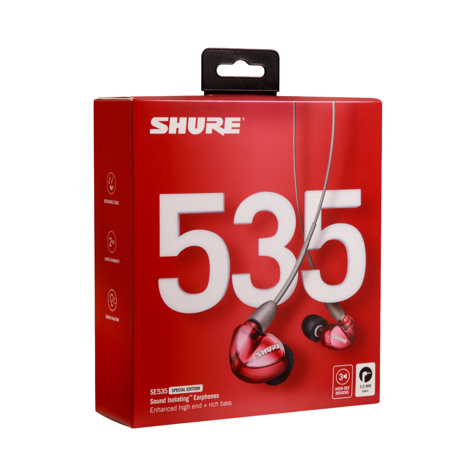 Shure SE535 Sound-Isolating In-Ear Stereo Headphones — Being Shipped