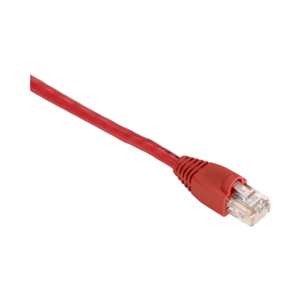 Black Box 15ft GigaBase 350 CAT5e Patch Cable (Red) — Being Shipped