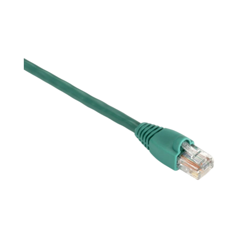 Black Box 7ft Snagless GigaBase 350 CAT5e Patch Cable (Green) — Being Shipped