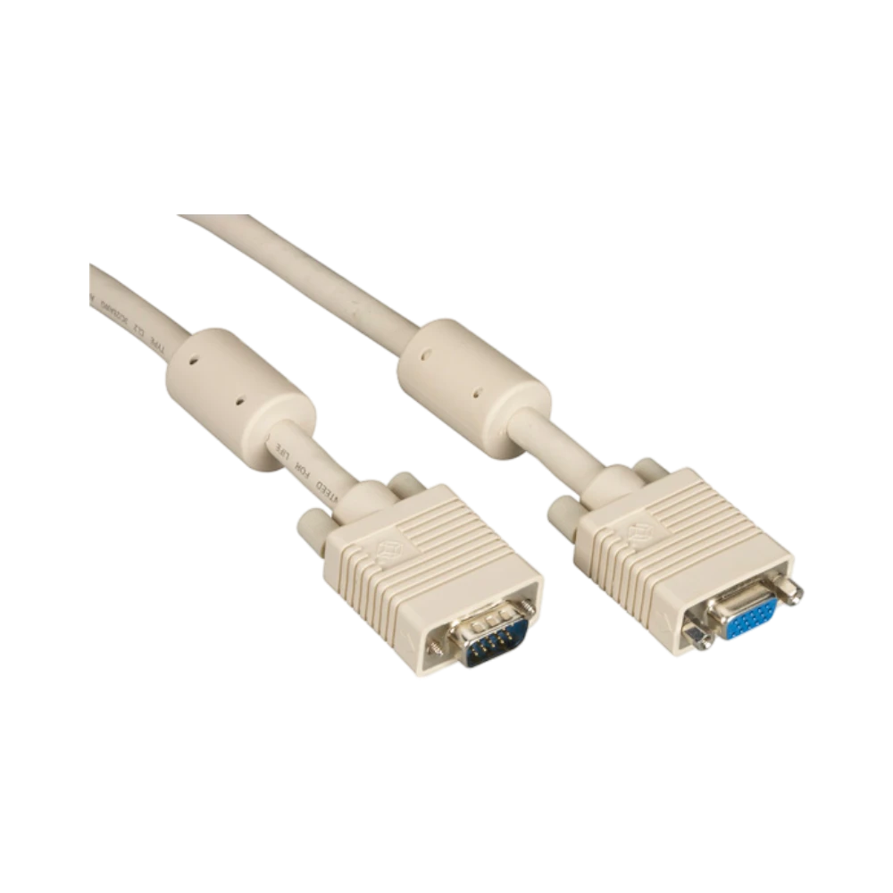 Black Box 50ft VGA Video Cable with Ferrite Core (Beige) — Being Shipped