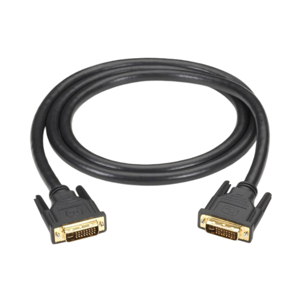 Black Box 6.5ft Male to Male DVI-I Dual-Link Video Cable (Black) — Being Shipped