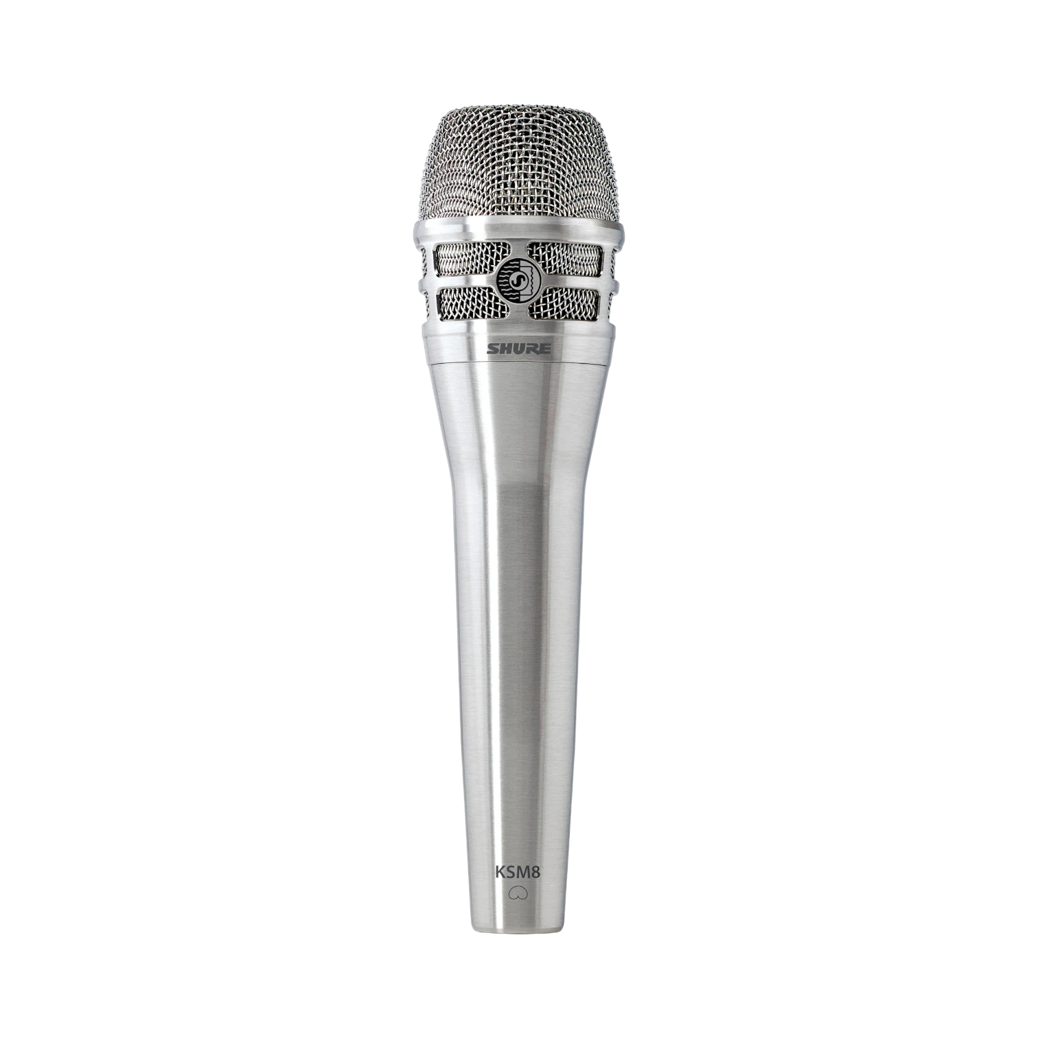 Shure KSM8/N Dualdyne Dynamic Handheld Vocal Microphone (Nickel) — Being Shipped