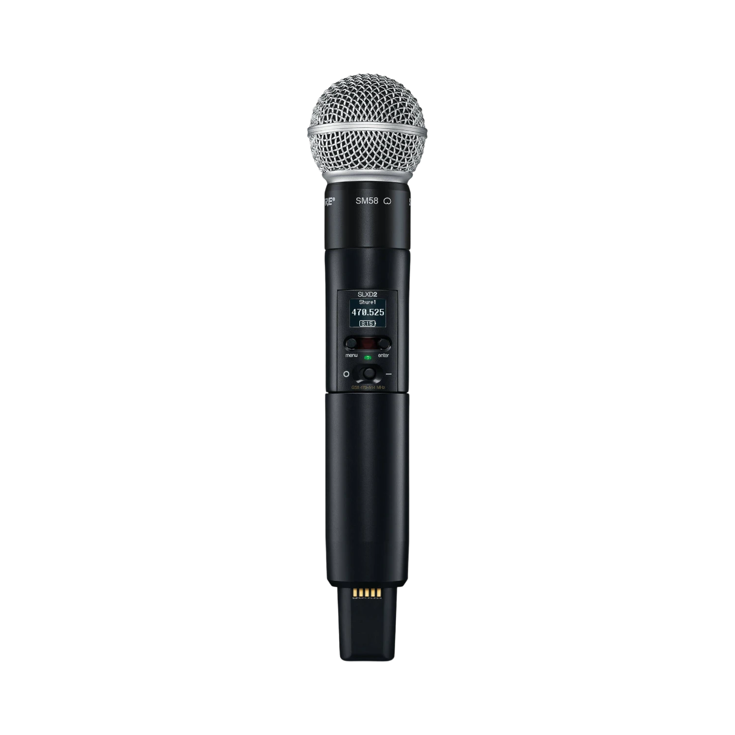 Shure SLXD2/SM58 Digital Wireless Handheld Microphone Transmitter with SM58 Capsule — Being Shipped