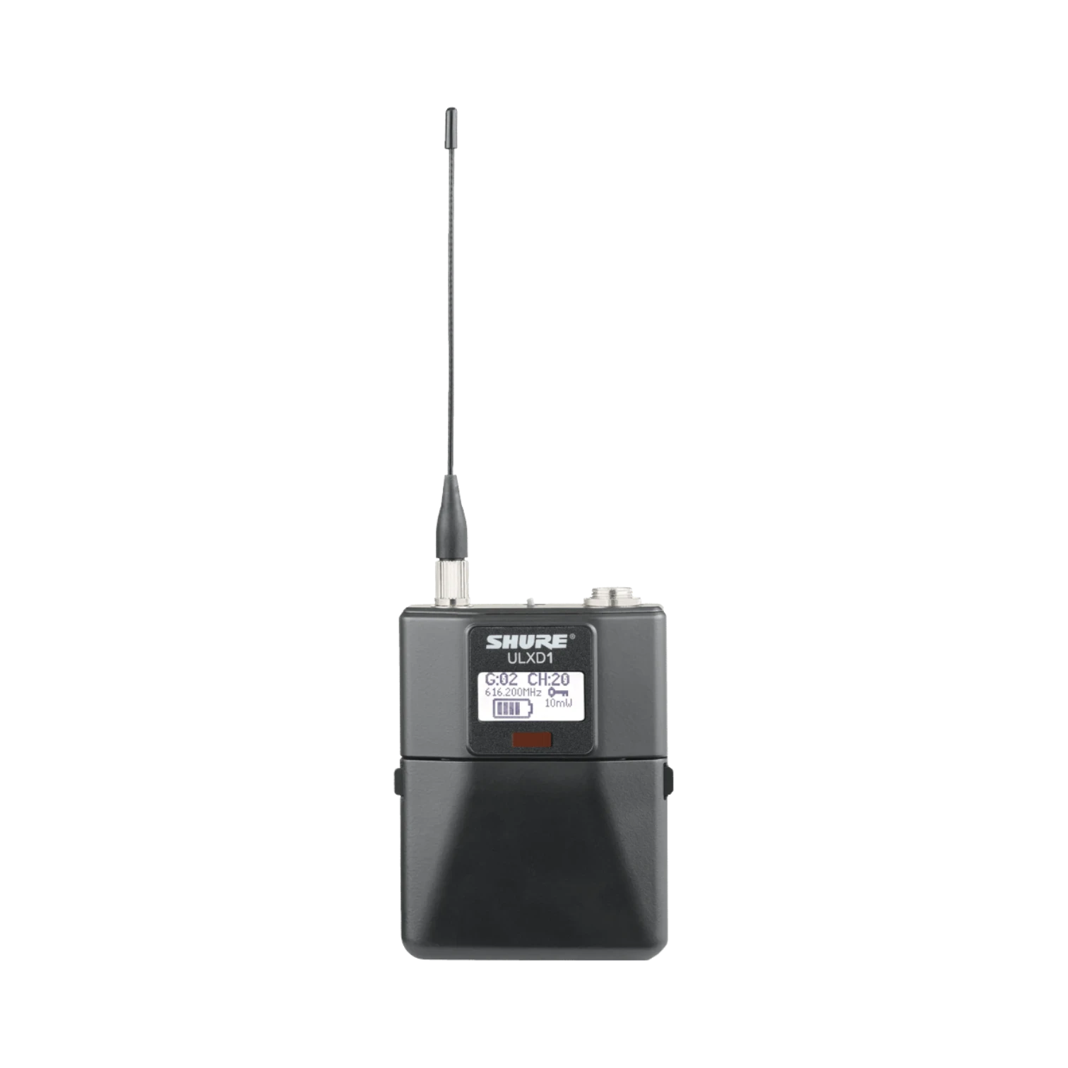 Shure ULXD1 VHF Digital Wireless Bodypack Transmitter with TA4M (V50: 174 to 216 MHz) — Being Shipped