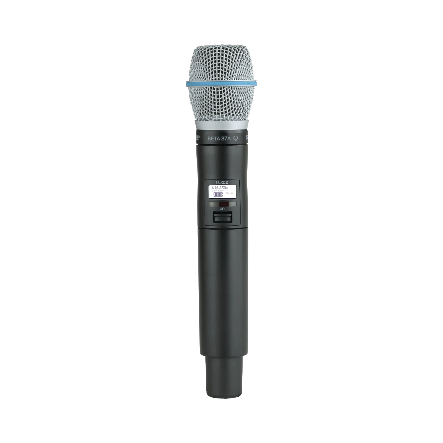 Shure ULXD2/B87A VHF Digital Handheld Wireless Microphone Transmitter with Beta 87A Capsule — Being Shipped