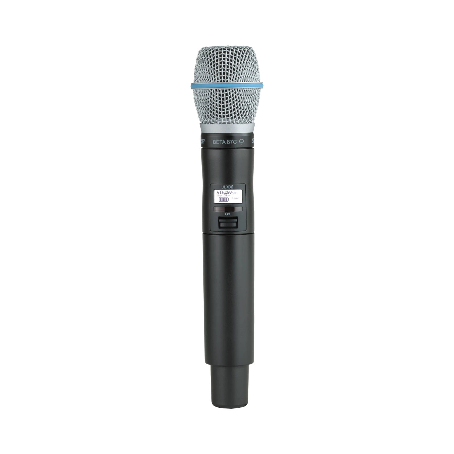 Shure ULXD2/B87C Digital Handheld Wireless Microphone Transmitter with Beta 87C Capsule — Being Shipped