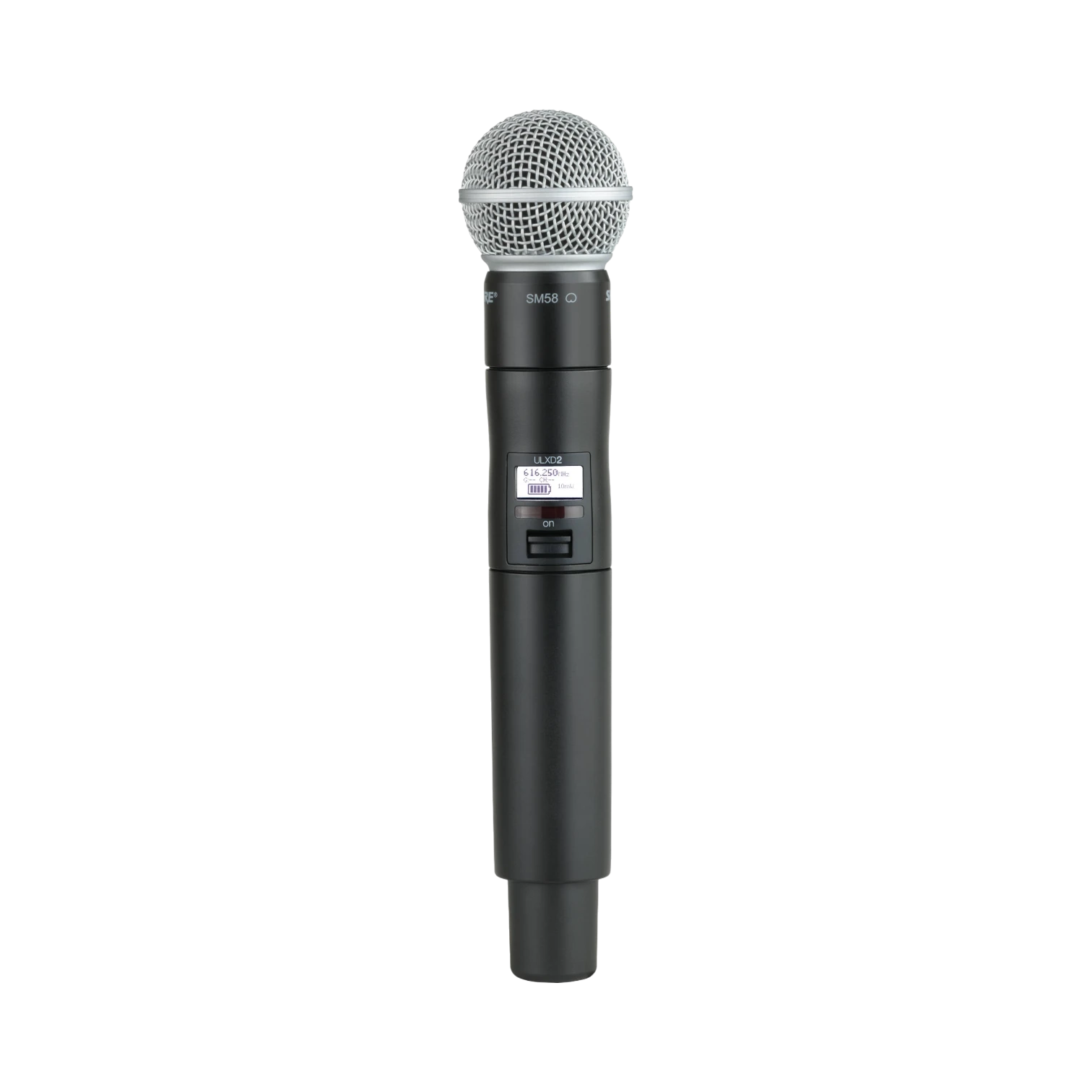 Shure ULXD2/SM58 VHF Digital Handheld Wireless Microphone Transmitter with SM58 Capsule — Being Shipped