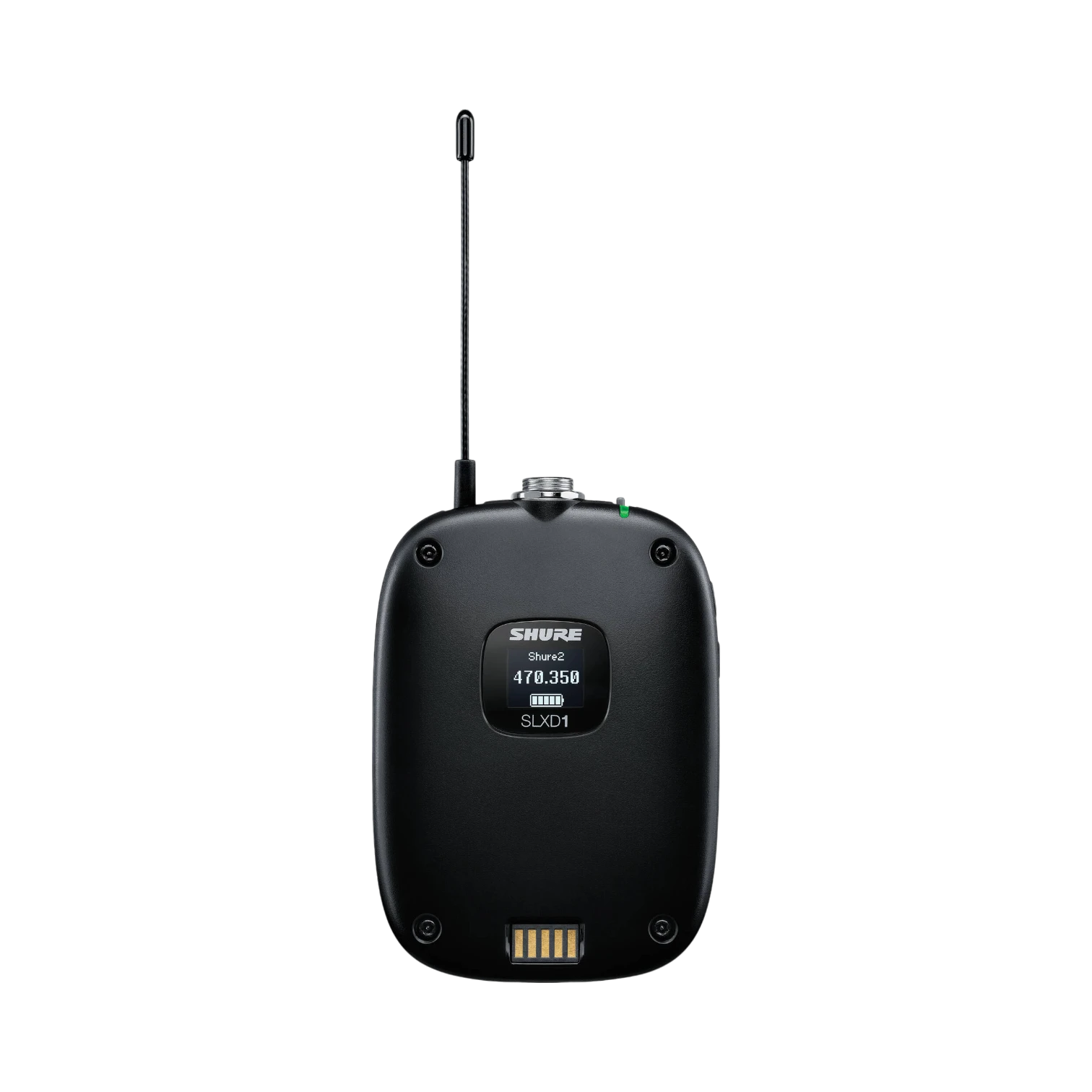 Shure SLXD1 Digital Wireless Bodypack Transmitter (H55: 514 to 558 MHz) — Being Shipped