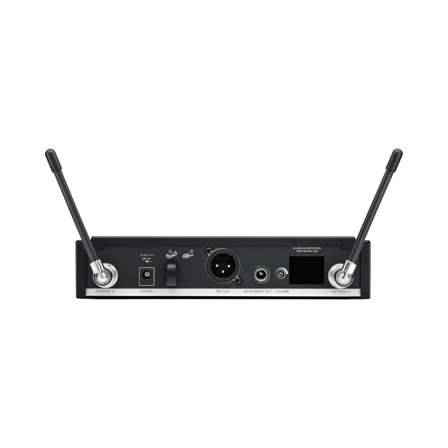 Shure BLX4R Rackmount Wireless Receiver (H11: 572 to 596 MHz) — Being Shipped