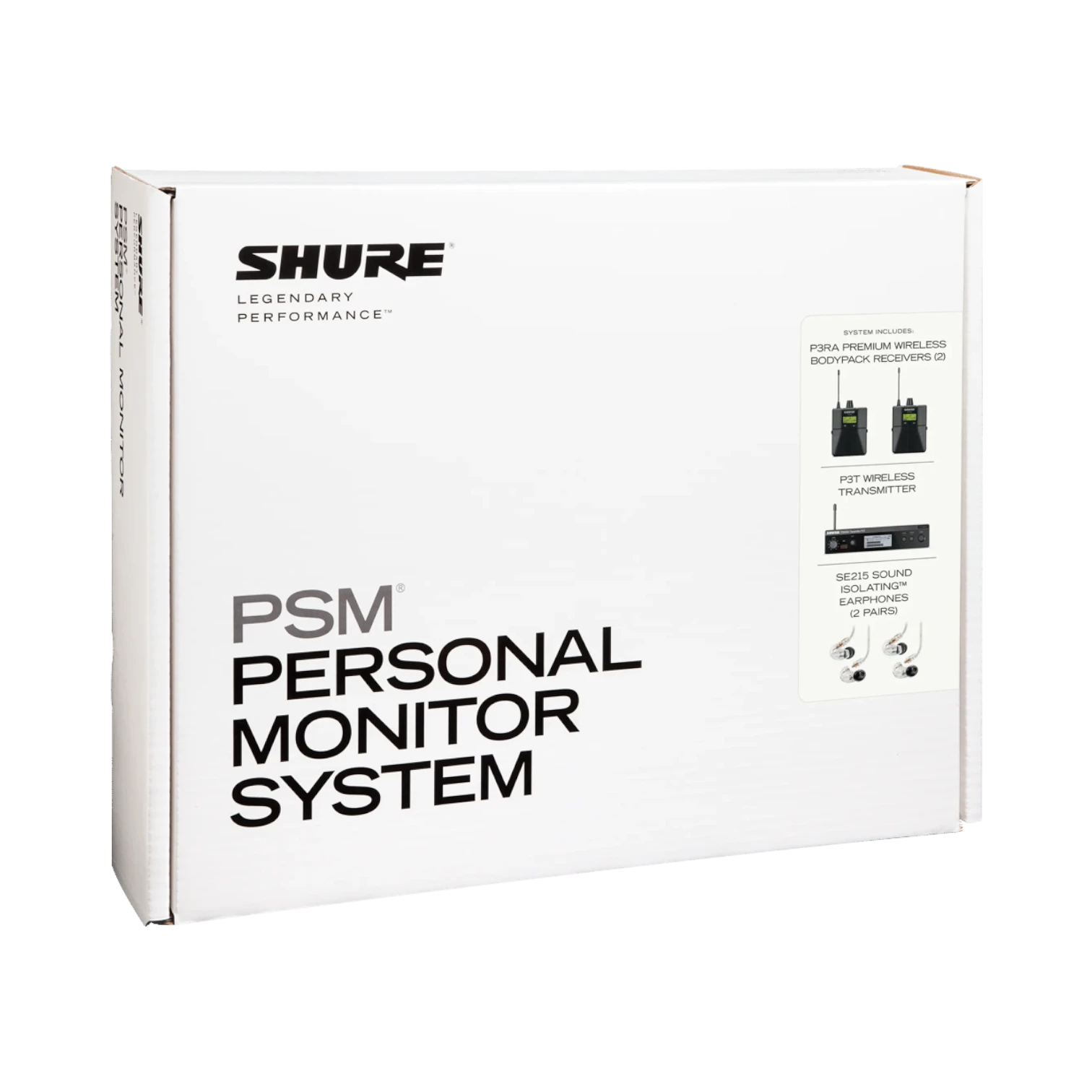 Shure PSM 300 Twin-Pack Pro Wireless In-Ear Monitor Kit (G20: 488 to 512 MHz) — Being Shipped