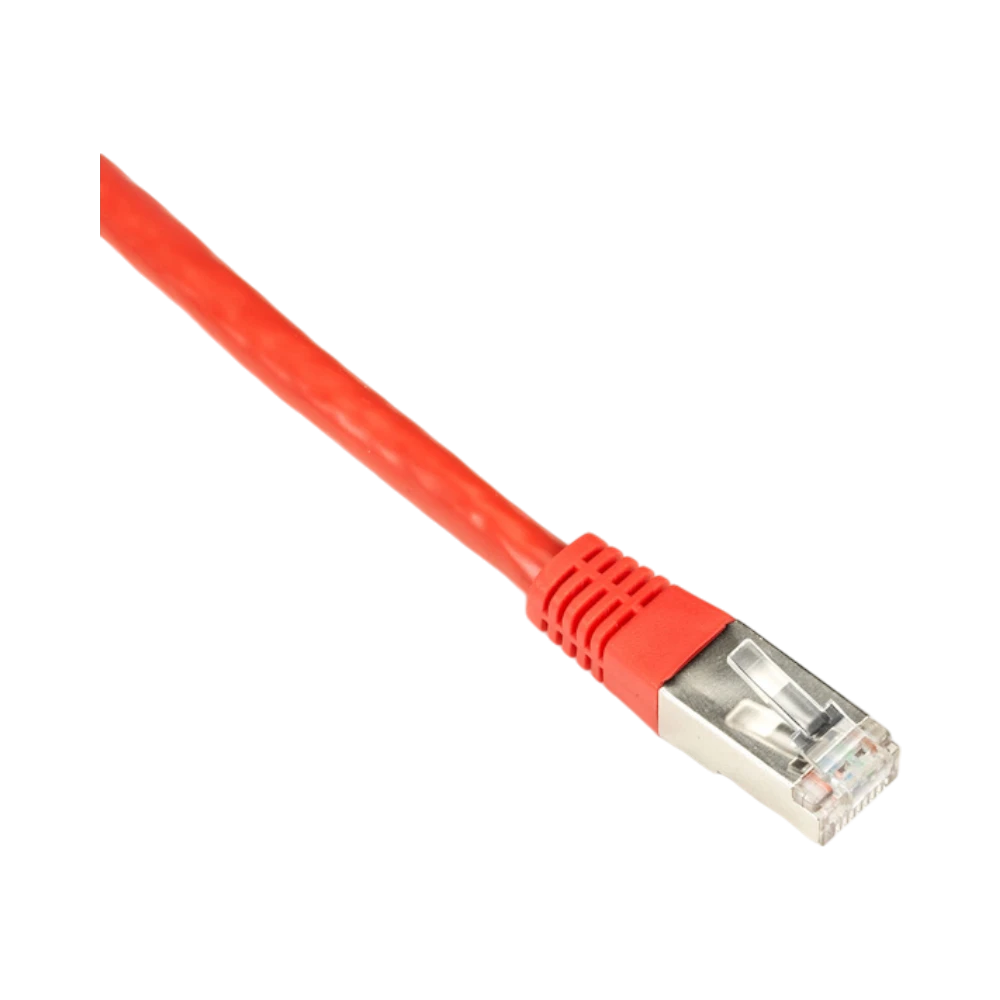 Black Box 5ft CAT6 Ethernet Patch Cable Shielded Slim Boot (Red) — Being Shipped