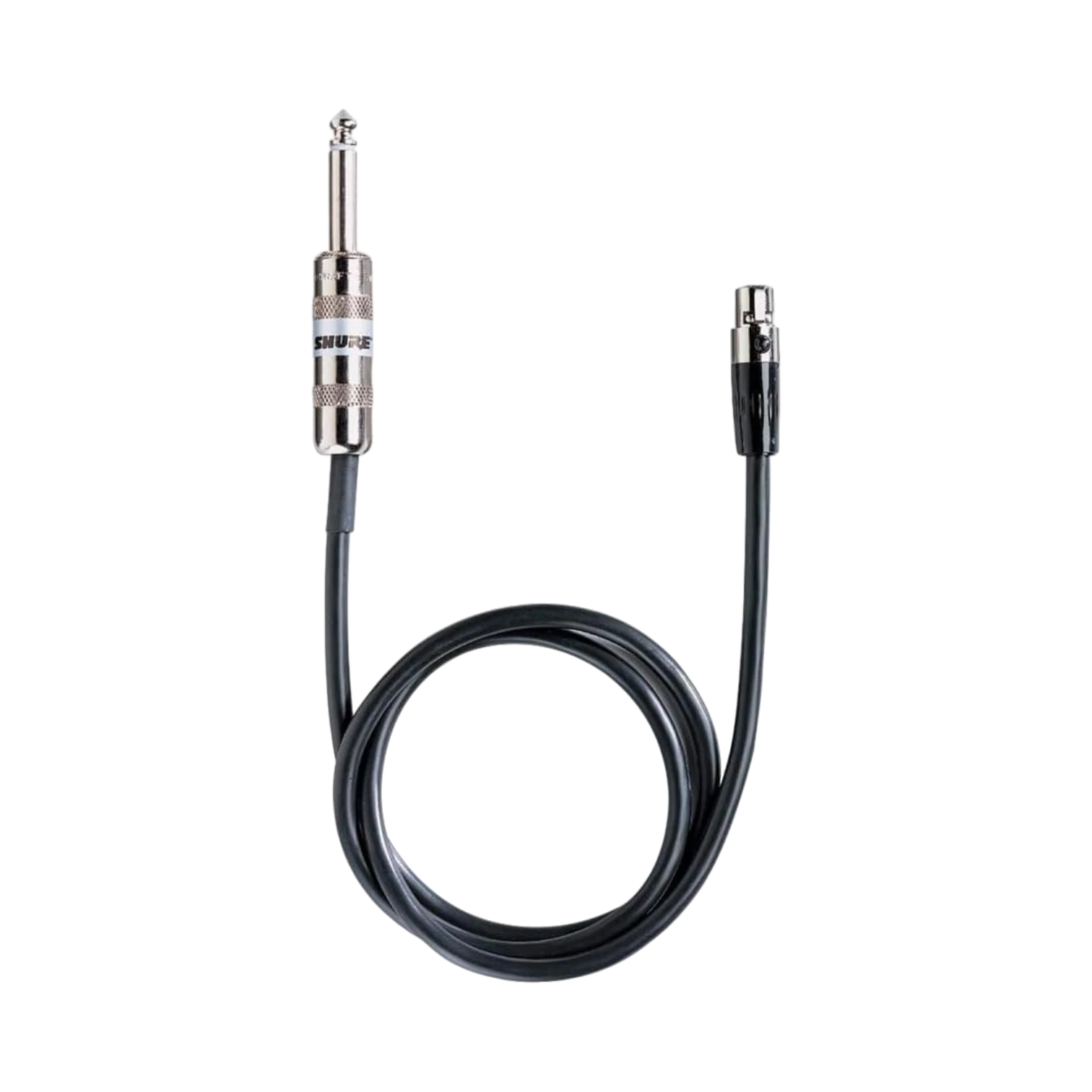 Shure WA302 1/4" Instrument to TA4F 2.5" Cable for Shure Bodypack Transmitters — Being Shipped