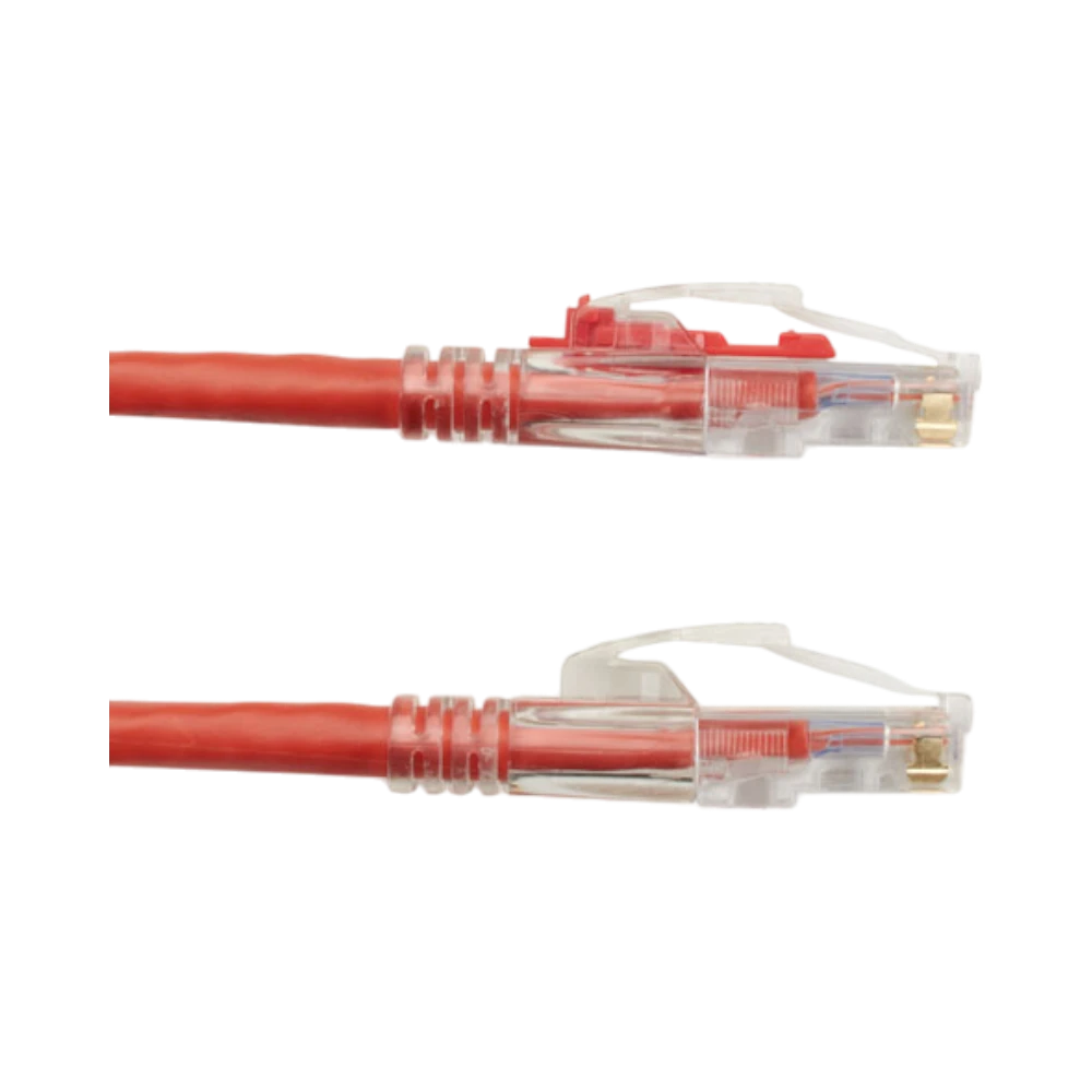 Black Box 10ft GigaTrue 3 CAT6 550-MHz Snagless Ethernet Cable (Red) — Being Shipped