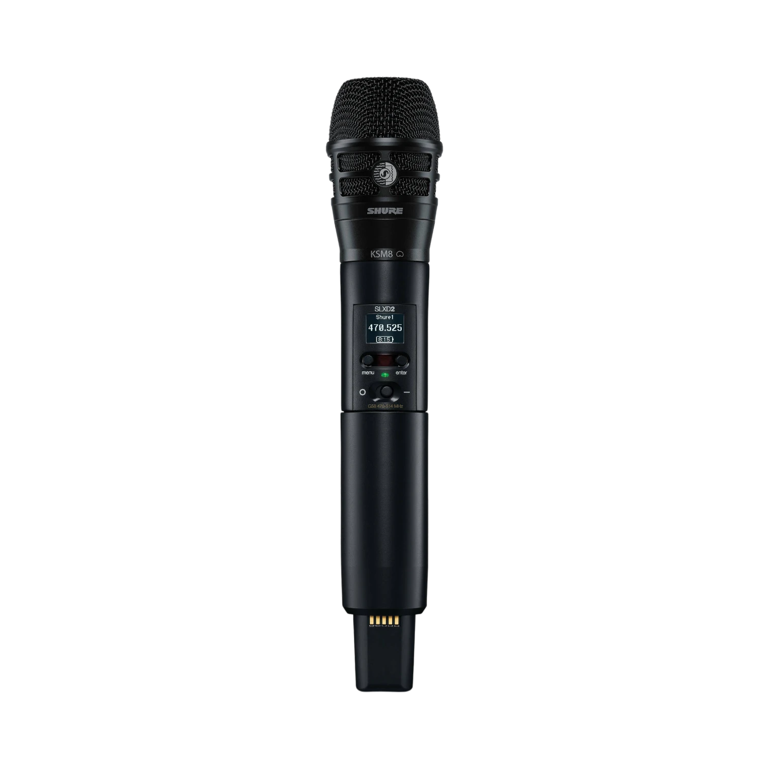 Shure SLXD24/K8B Digital Wireless Handheld Microphone System with KSM8 Capsule — Being Shipped