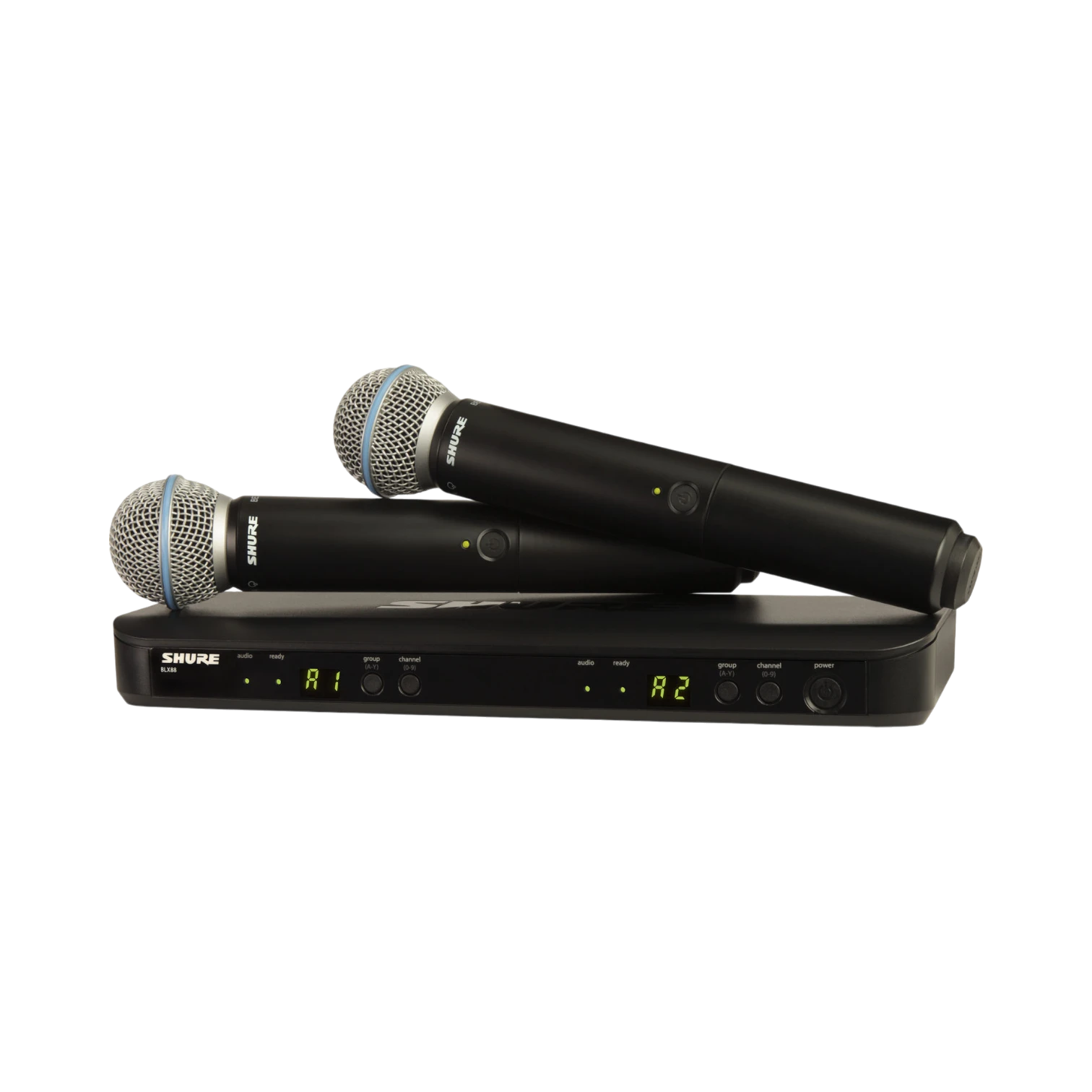 Shure BLX288/B58 Dual-Channel Wireless Handheld Microphone System — Being Shipped