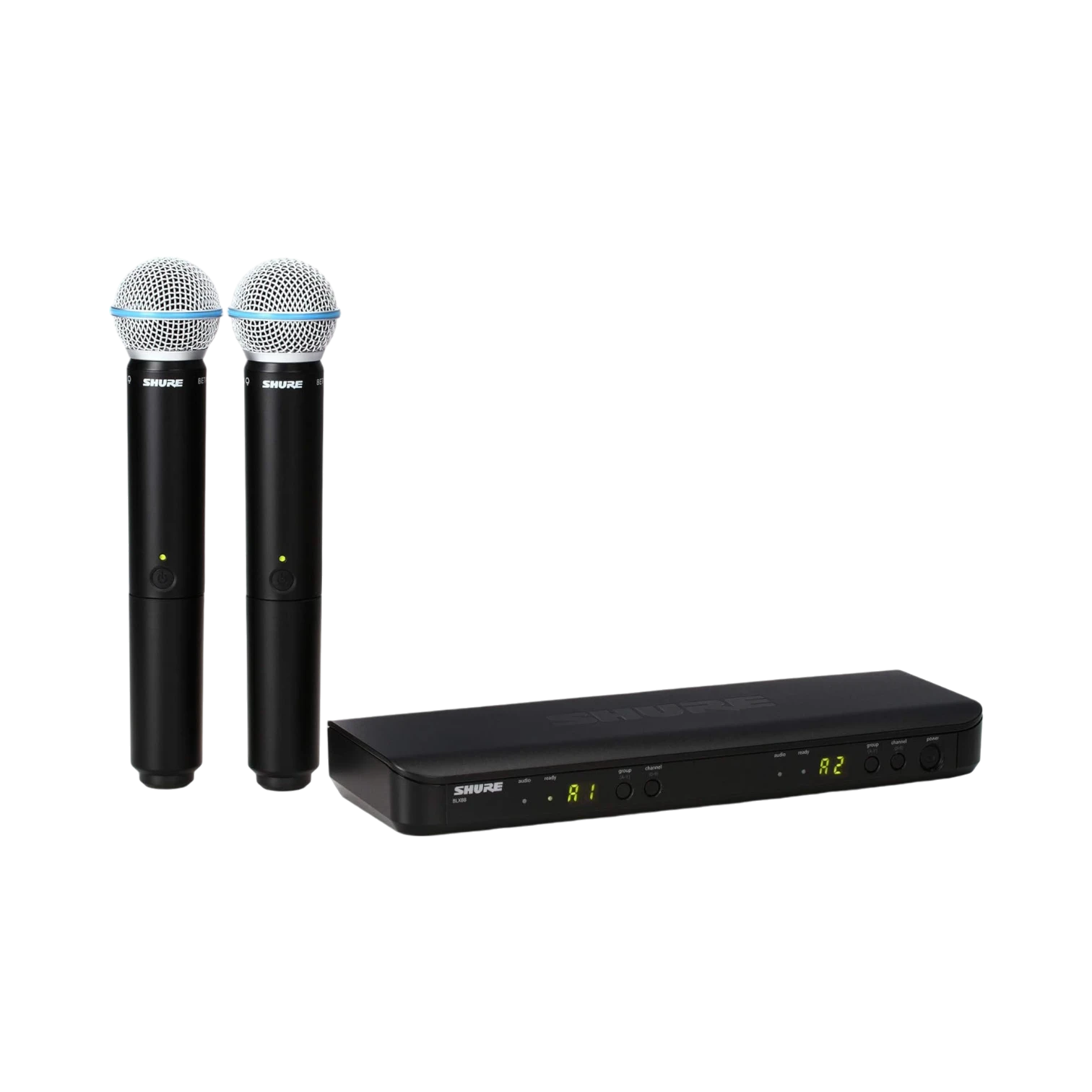 Shure BLX288/B58 Dual-Channel Wireless Handheld Microphone System — Being Shipped