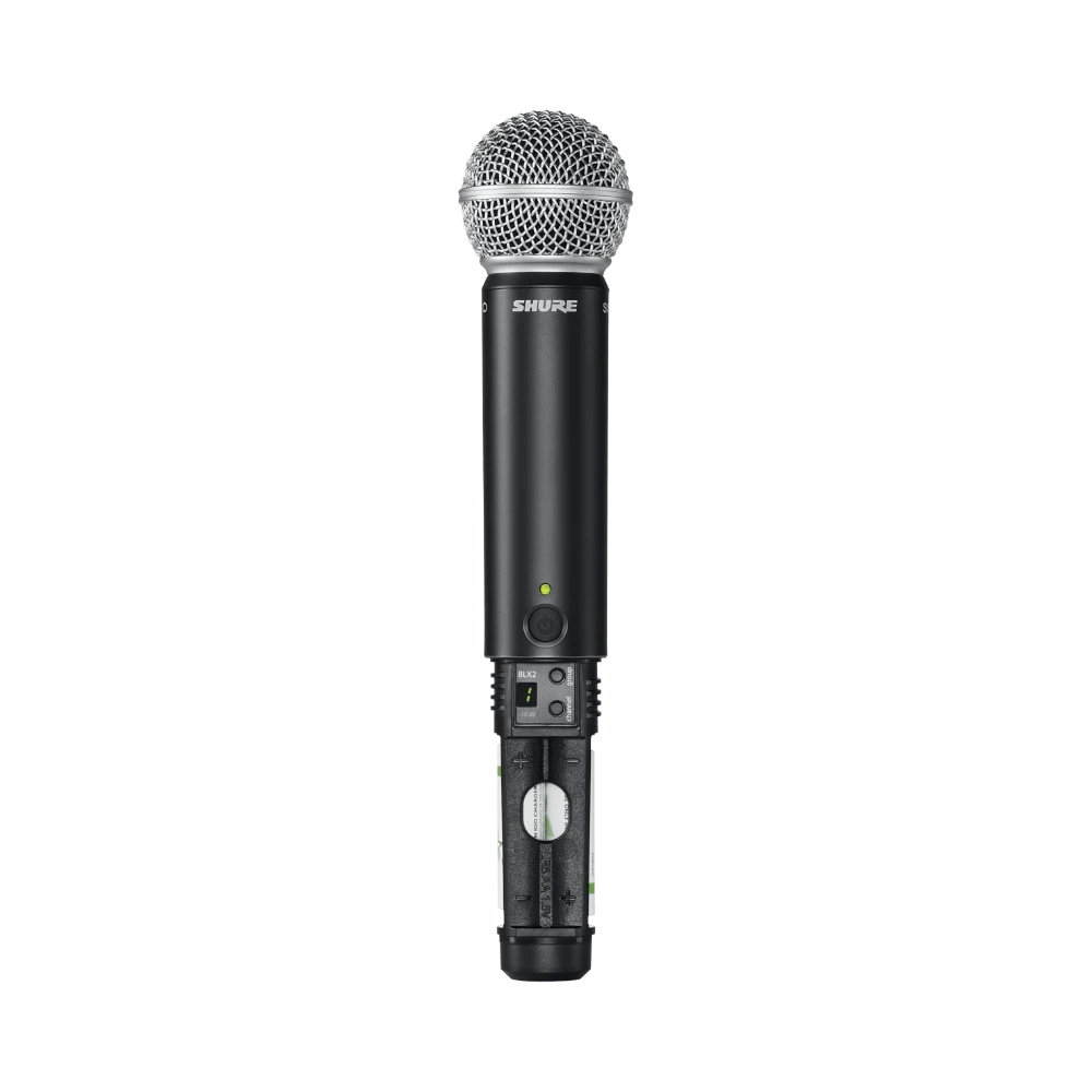 Shure BLX2/SM58 Handheld Wireless Microphone Transmitter with SM58 Capsule — Being Shipped