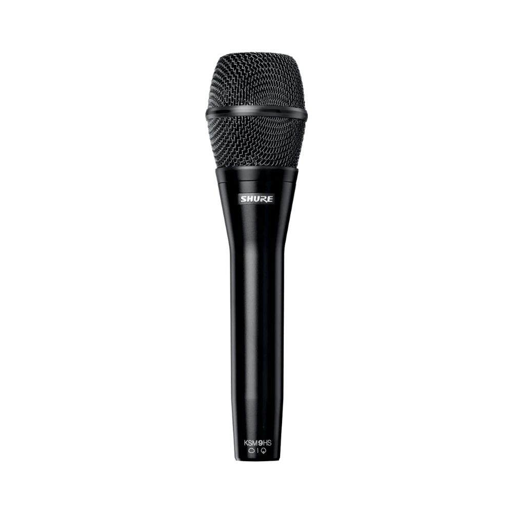 Shure KSM9HS Multi-Pattern Dual-Diaphragm Handheld Vocal Microphone (Black) — Being Shipped