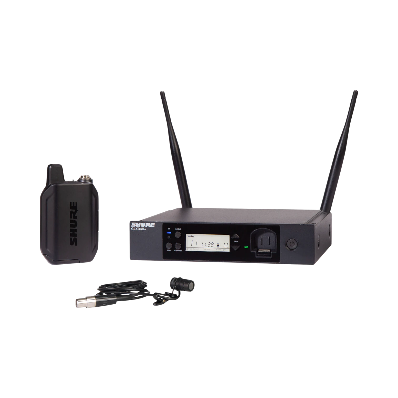 Shure GLXD14R+ Dual-Band Cardioid Wireless Presenter Rack System — Being Shipped