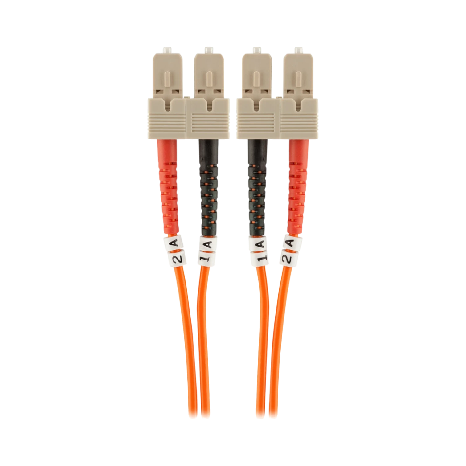 Belkin 1m Orange Multimode Duplex Fiber Optic Patch Cable (Orange) — Being Shipped