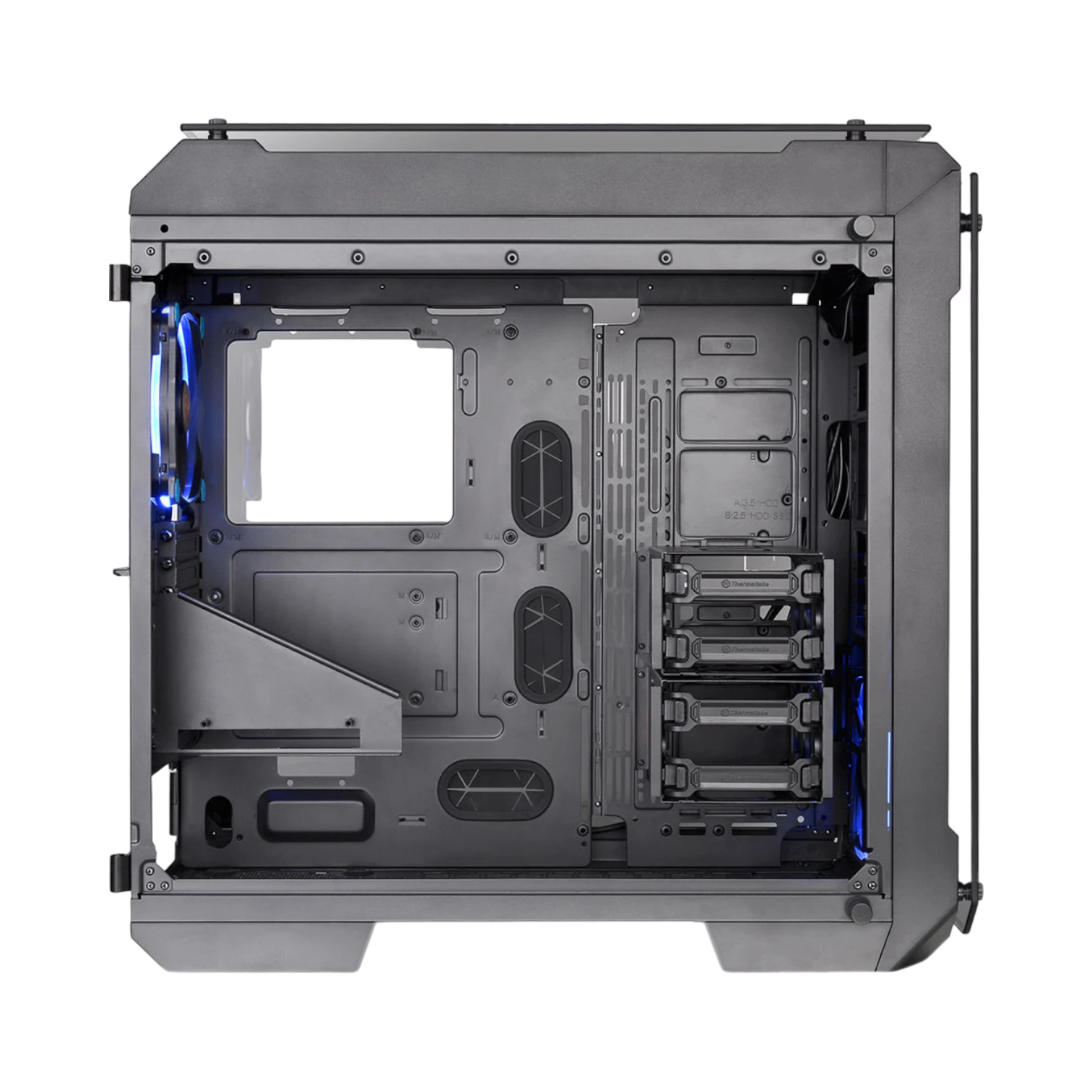 Thermaltake View 71 Full-Tower Case with Blue LEDs (Black) — Being Shipped