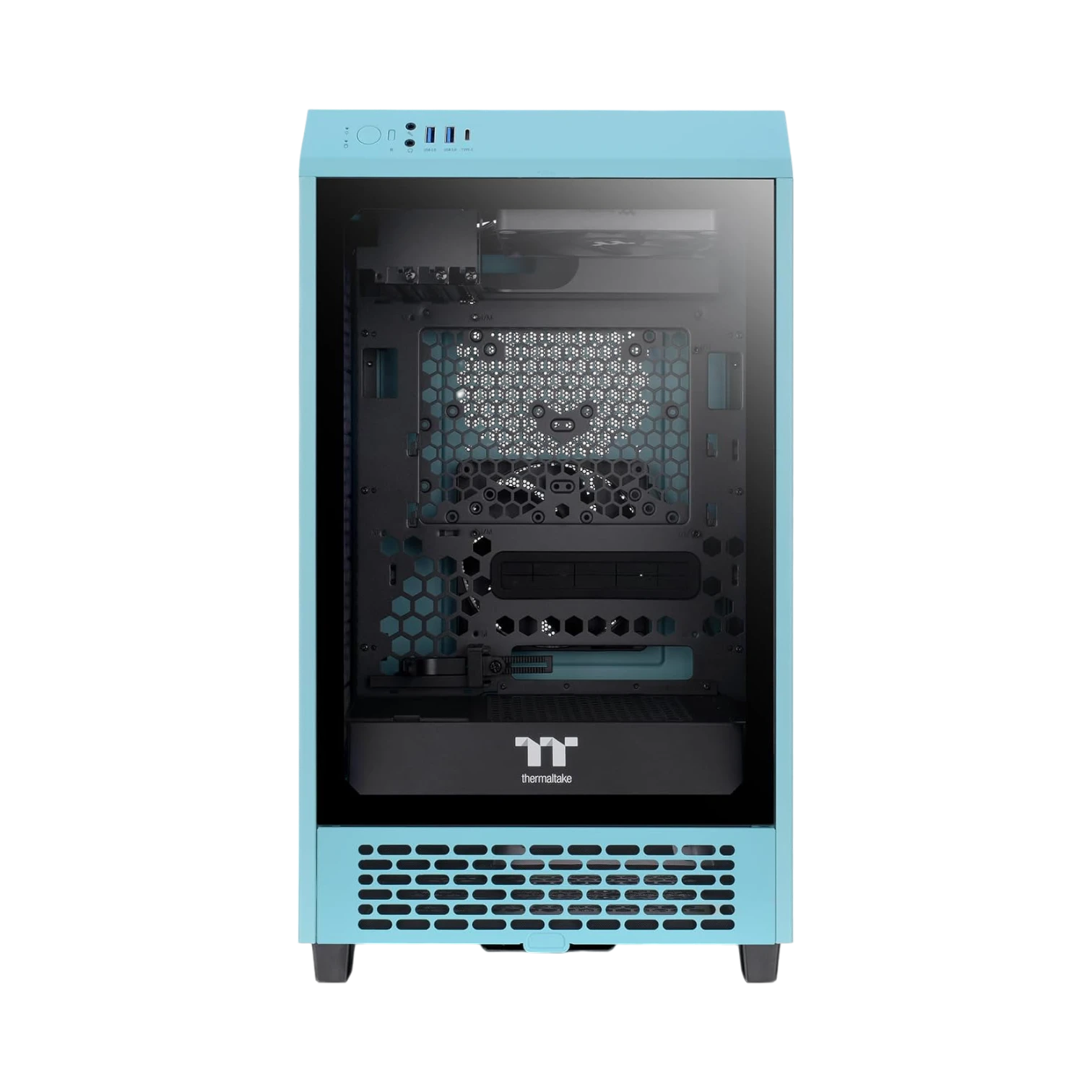 Thermaltake Tower 200 Mini-ITX Case (Turquoise) — Being Shipped