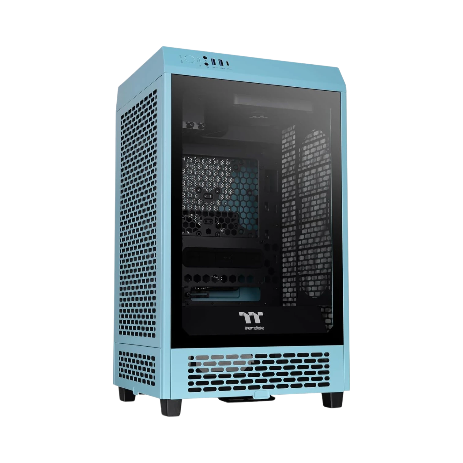 Thermaltake Tower 200 Mini-ITX Case (Turquoise) — Being Shipped