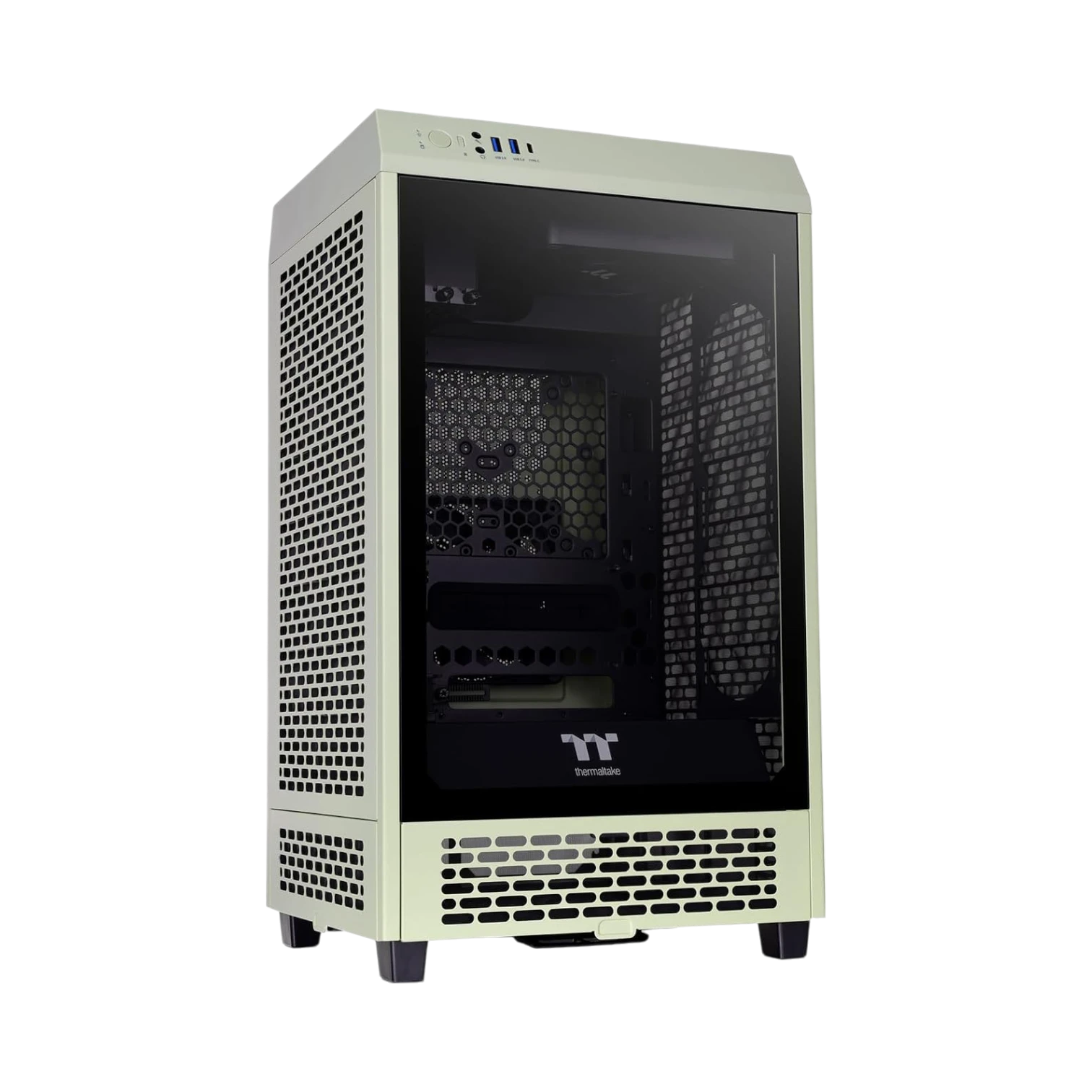 Thermaltake Tower 200 Mini-ITX Case (Matcha Green) — Being Shipped