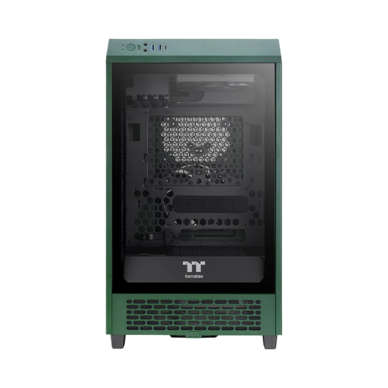 Thermaltake The Tower 200 Racing Mini Chassis (Green) — Being Shipped