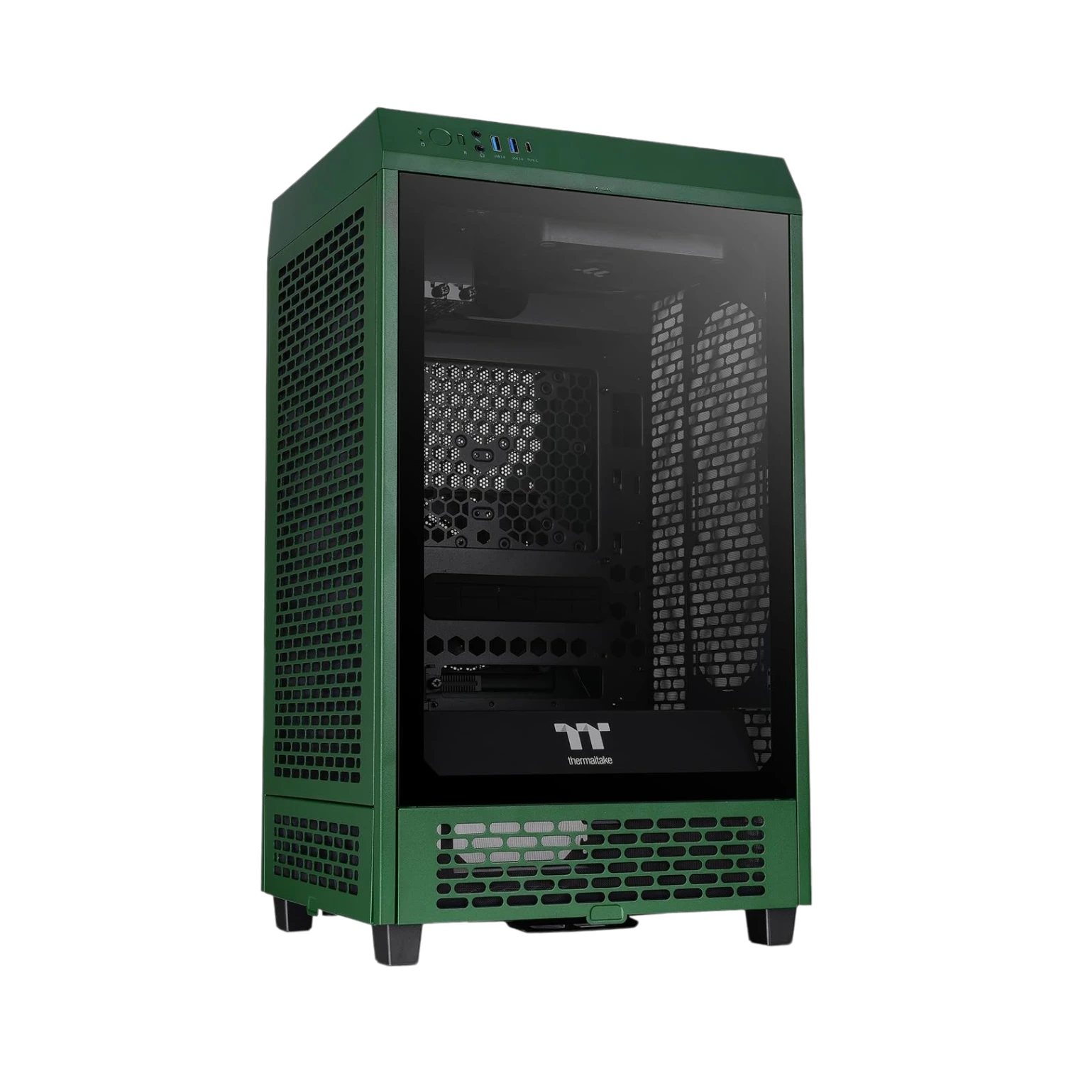 Thermaltake The Tower 200 Racing Mini Chassis (Green) — Being Shipped