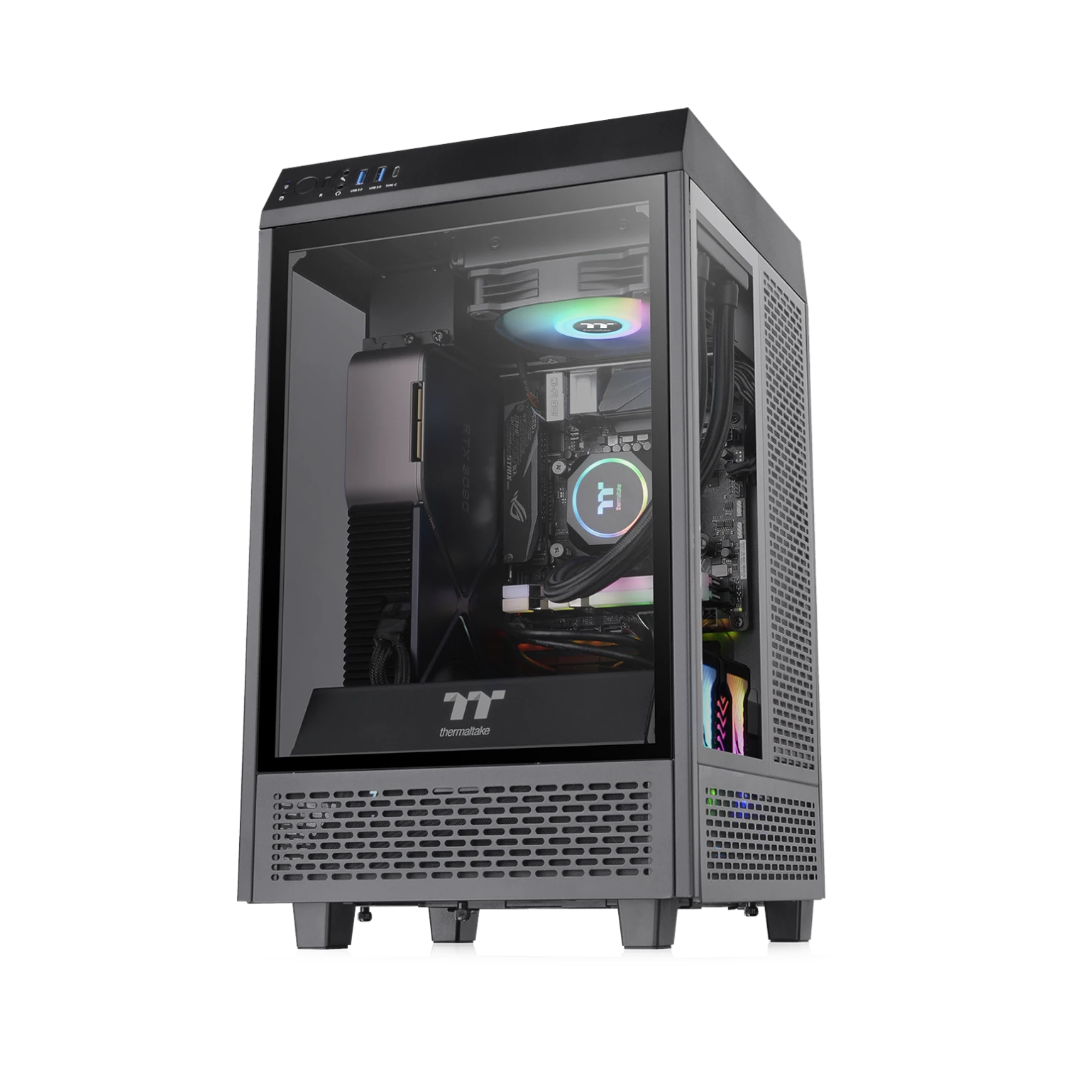 Thermaltake The Tower 100 Mini ITX Chassis (Black) — Being Shipped