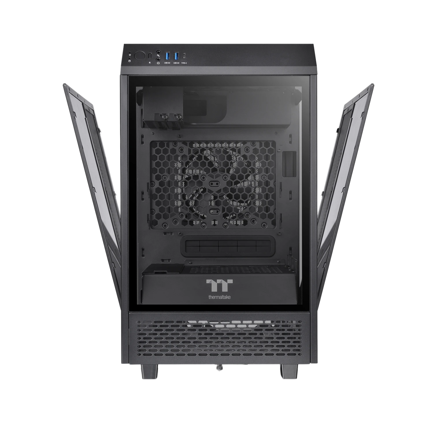 Thermaltake The Tower 100 Mini ITX Chassis (Black) — Being Shipped