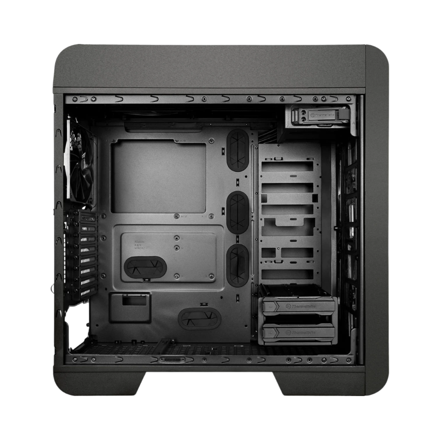 Thermaltake Core V71 Tempered Glass Full-Tower Chassis (Black) — Being Shipped