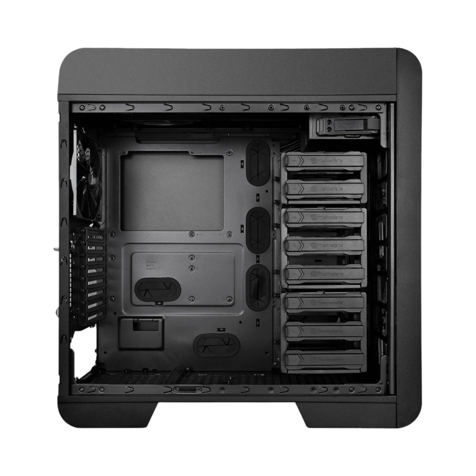 Thermaltake Core V71 Tempered Glass Full-Tower Chassis (Black) — Being Shipped