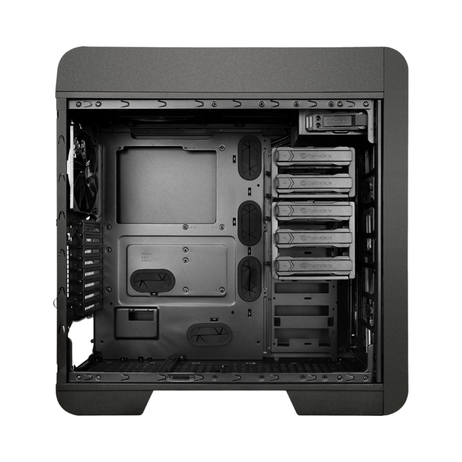 Thermaltake Core V71 Tempered Glass Full-Tower Chassis (Black) — Being Shipped